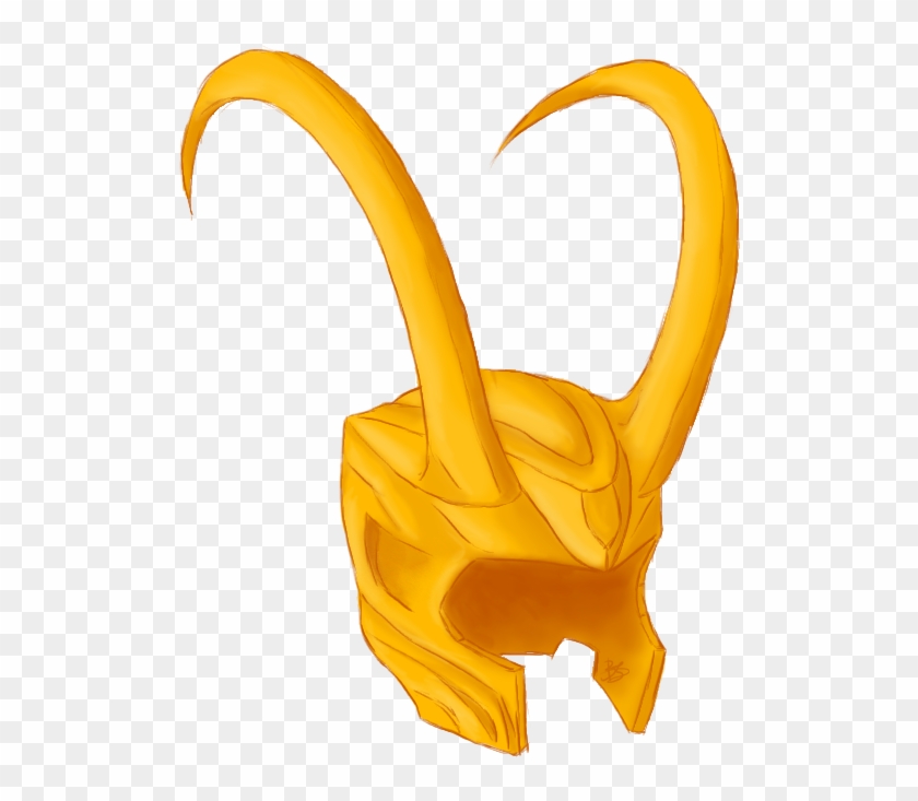 Helmet By Ferrumpenna - Loki Helmet Png Transparent Clipart