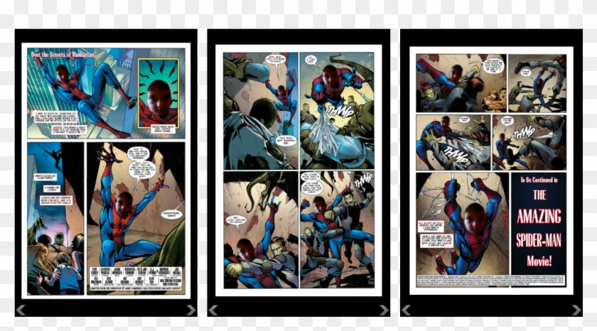 I - Amazing Spider Man Movie Book Clipart