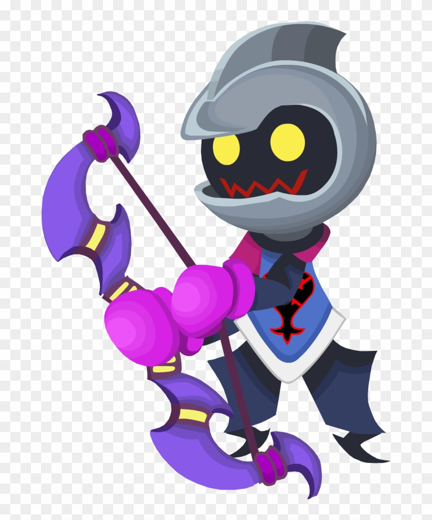 Armored Archer - Archer Heartless Clipart