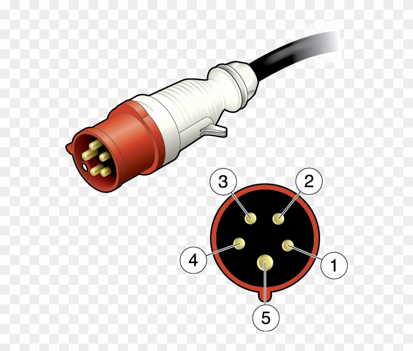 Plug Clipart Power Cable - Electrical Connector - Png Download #2885274