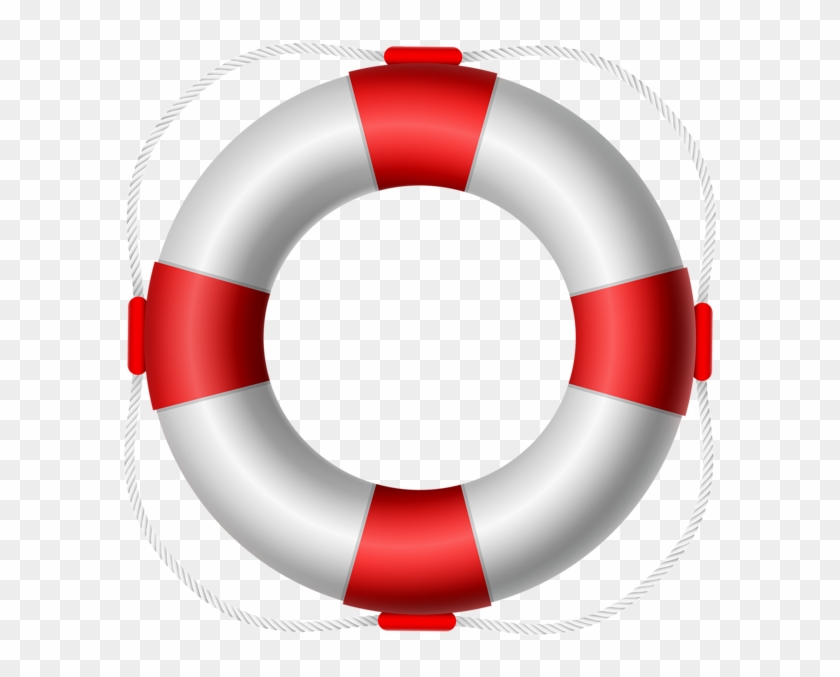 White Life Belt Png Clip Art Image - Circle Transparent Png