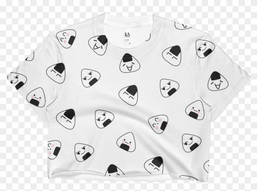 New 2017 Summer Onigiri Crop Top Made In Usa - Active Shirt Clipart #2885876