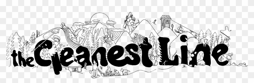 The Cleanest Line - Geoff Mcfetridge Patagonia Clipart #2886052