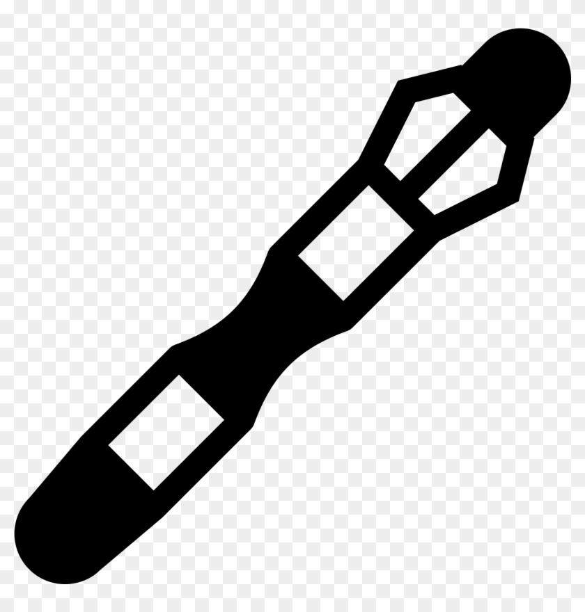 Screwdriver Clipart Svg - Sonic Screwdriver Icon - Png Download