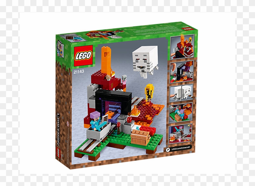 The Nether Portal - Lego Minecraft Nether 21143 Clipart