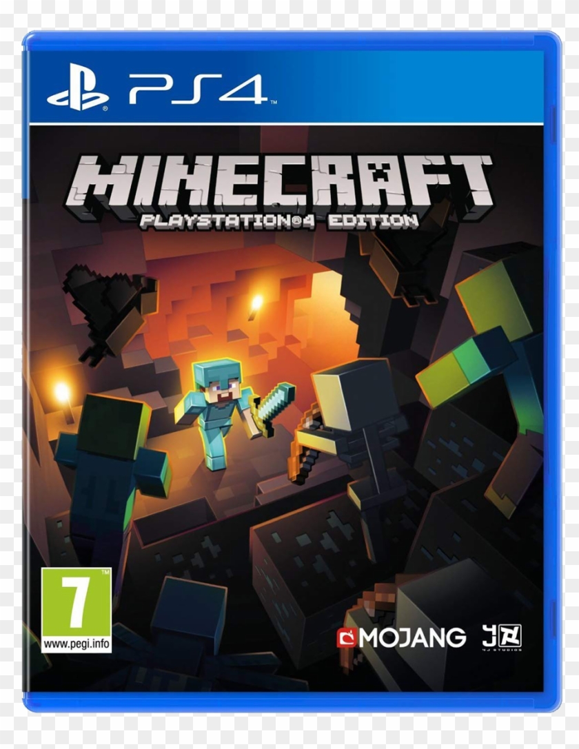 Steam Image - Minecraft Ps4 Game Clipart #2886545