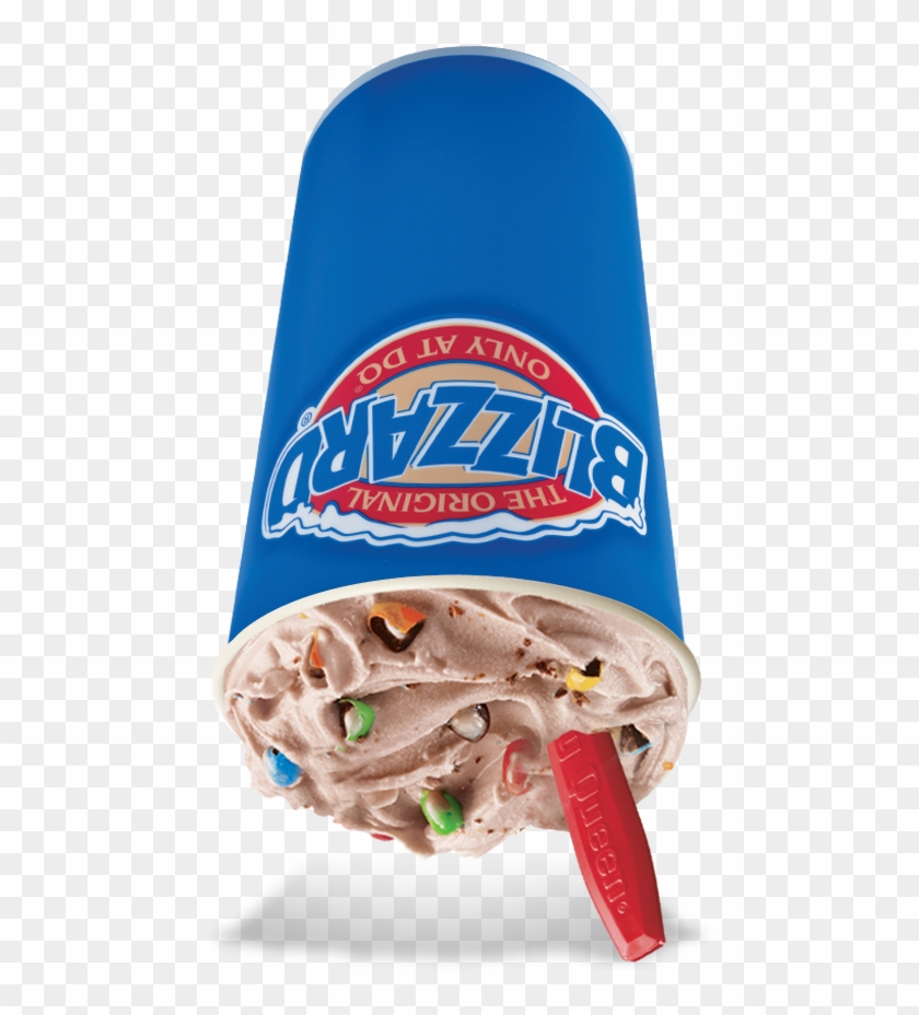 Brownie Temptation Blizzard® - Dairy Queen Blizzard M&m Clipart