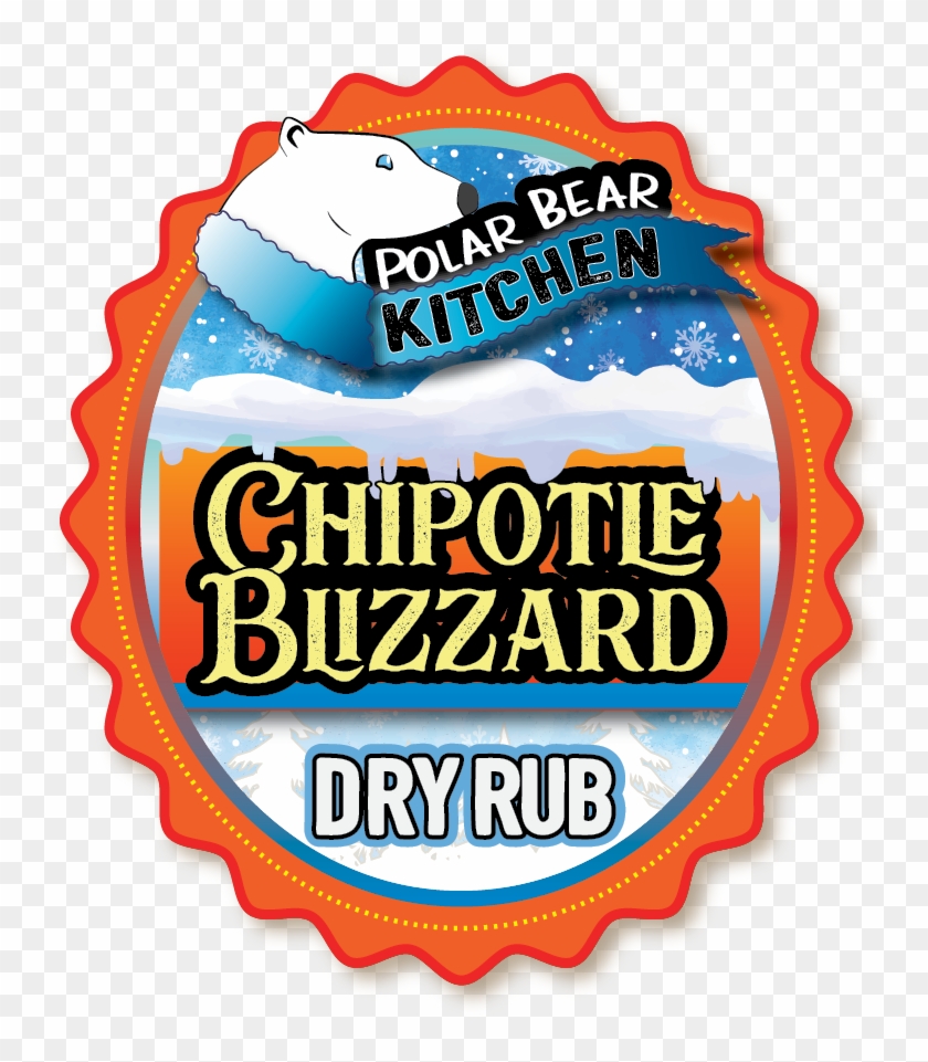 Chipotle Blizzard - Label Clipart #2886995