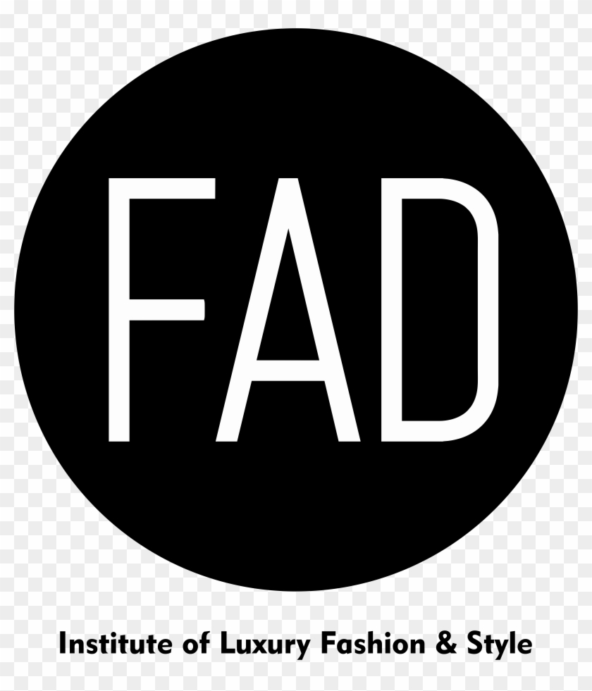 Fad Institute Of Luxury Fashion & Style Logo - Emblem Clipart