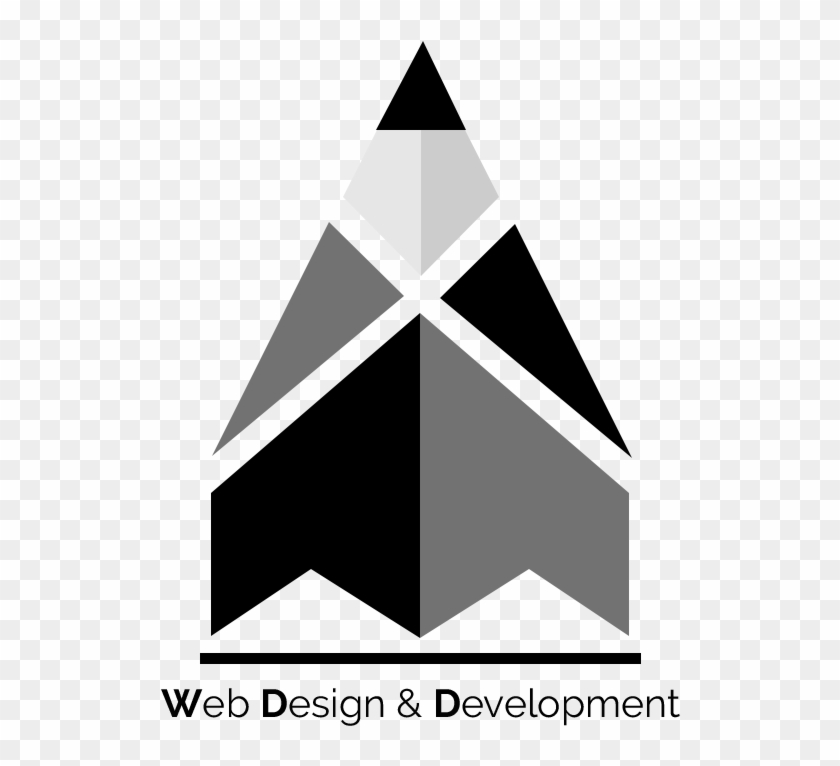 Logo Designing For Website Design Mississauga - Triangle Clipart #2887394