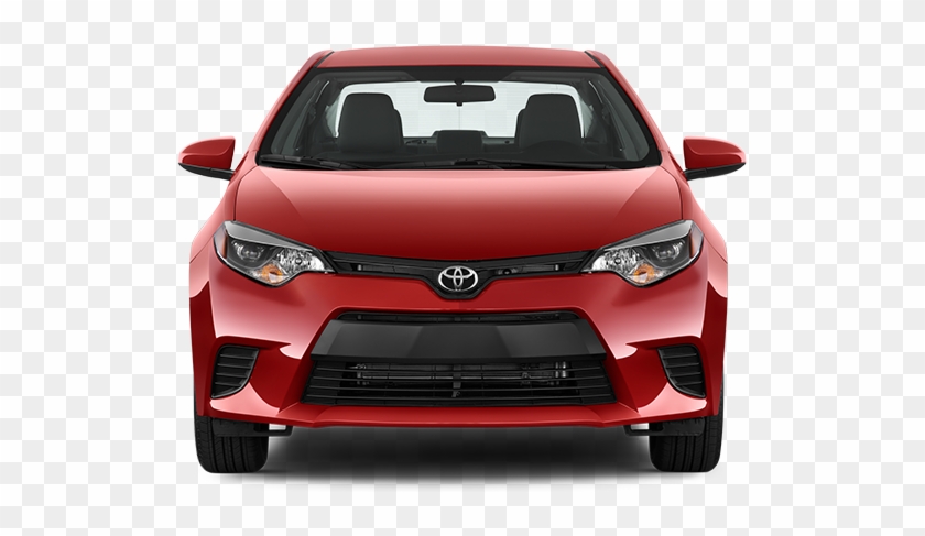 2016 Toyota Corolla Front View - 2018 Toyota Corolla Front Bumper Clipart #2887524