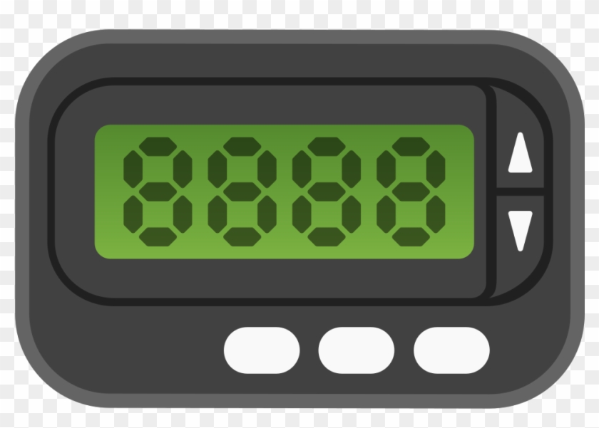 Pager Icon - Led Display Clipart