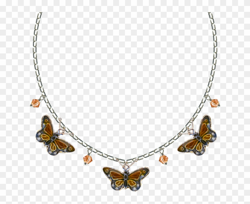 Monarch 3 Piece Necklace - Necklace Clipart
