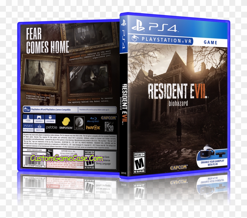 Resident Evil Biohazard - Resident Evil 7 Ps4 Case Clipart