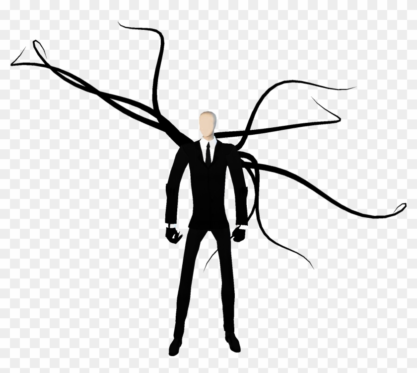 Slender Man Png Transparent Image - Slender Man Transparent Background Clipart