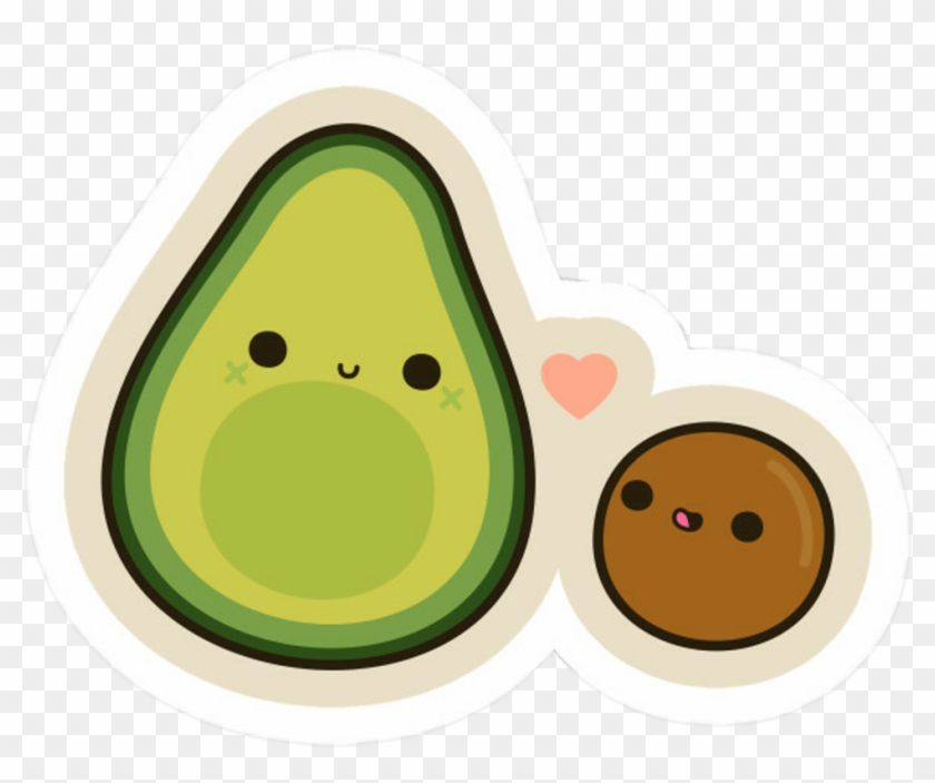 Cute Avocados Clipart #2889902