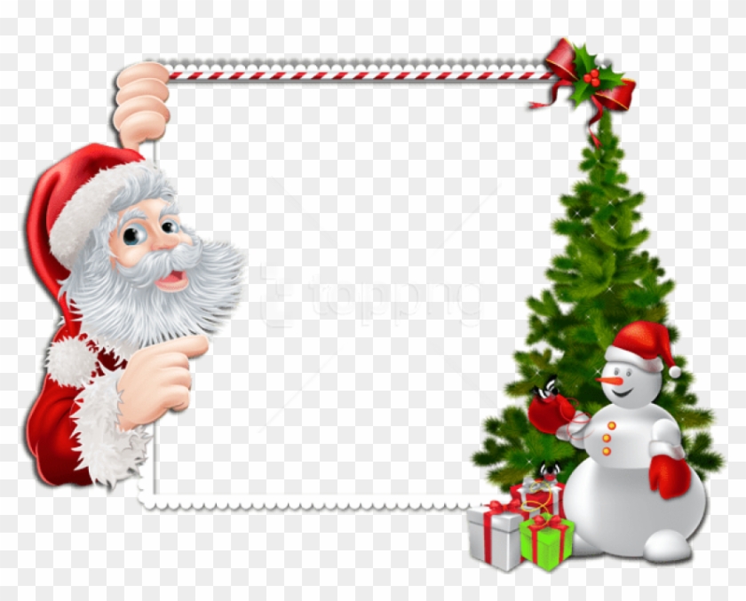 Free Png Best Stock Photos Large Christmas Png Frame - Background Christmas Images Png Clipart #2889992