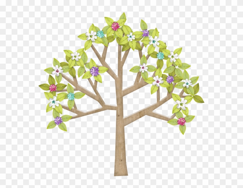 Branches, Tube, Clip Art, Ornaments, Trees, Eggplant, - Tubes Png Arbres De Paques Transparent Png #2890506