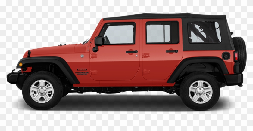 2016 Jeep Wrangler Unlimited Side View - 2012 Jeep Wrangler Clipart #2890625