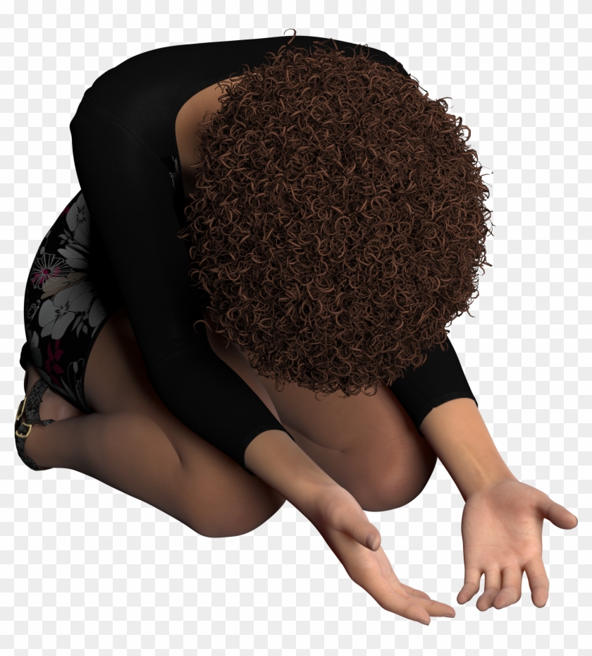 Woman Prayer Praying Christian 1708105 - Black Woman Praying On Knees Clipart #2890715