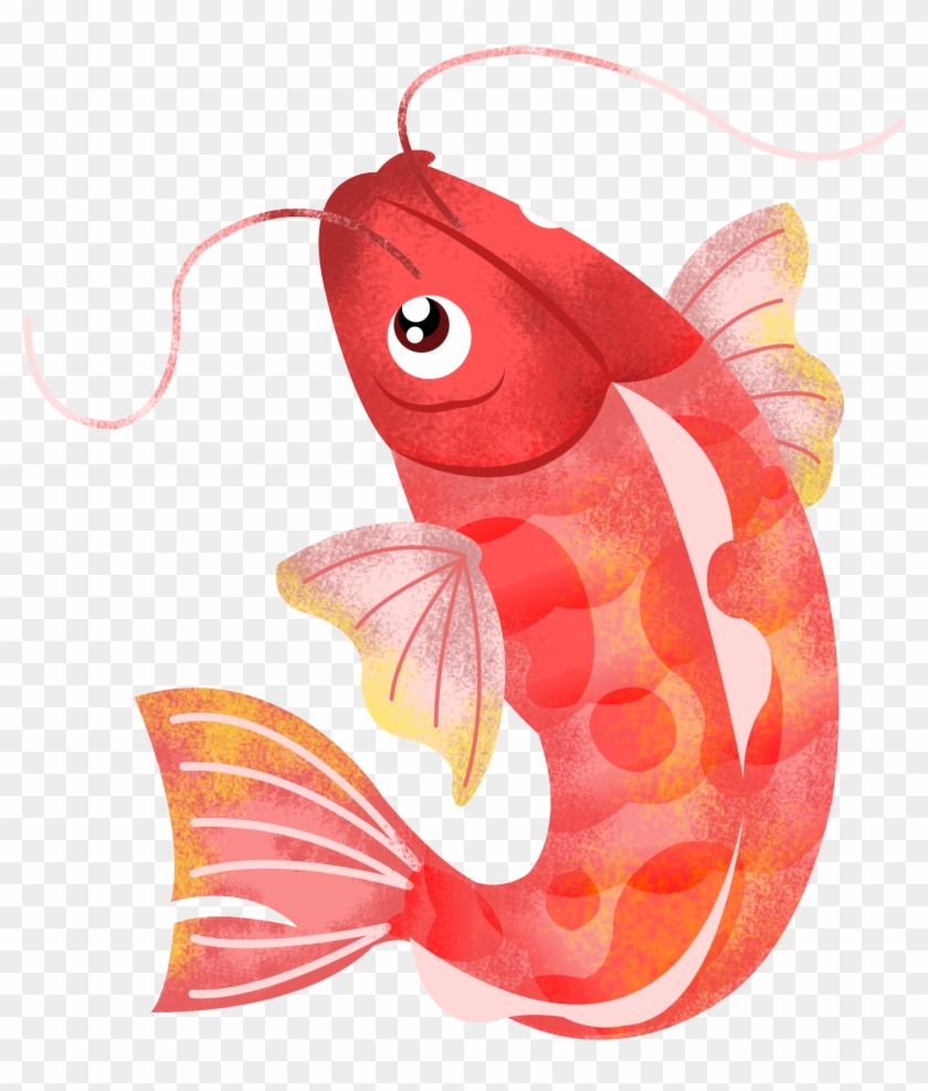 Hand Painted Exquisite Chinese Style Festive Png And - Coral Reef Fish Clipart #2890865