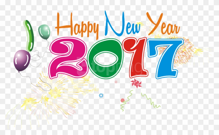 2017 New Year Png - Graphic Design Clipart