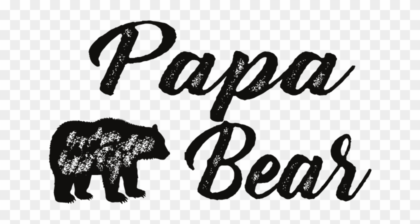 Papa Bear - Grizzly Bear Clipart