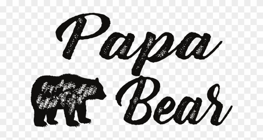 Papa Bear - Grizzly Bear Clipart #2891590