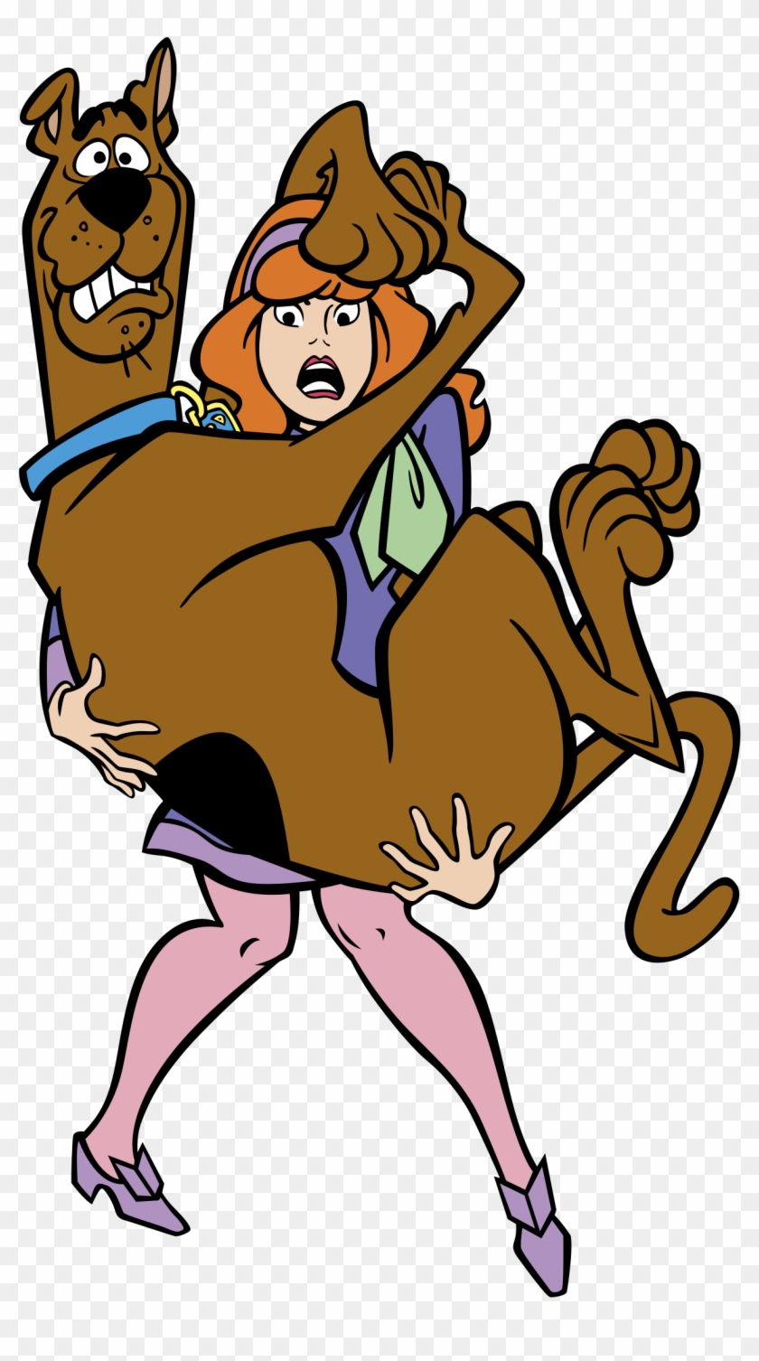 Scooby Doo Logo Png Transparent - Scooby Doo Daphne Scared Clipart #2892628