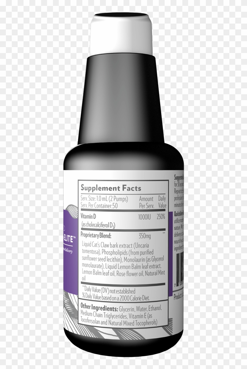 Nanoemulsified Cat's Claw Elite™ - Quicksilver Scientific Clipart #2893156