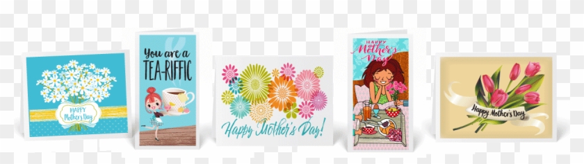 Happy Mother's Day Cards - Ribbon Banner Clipart
