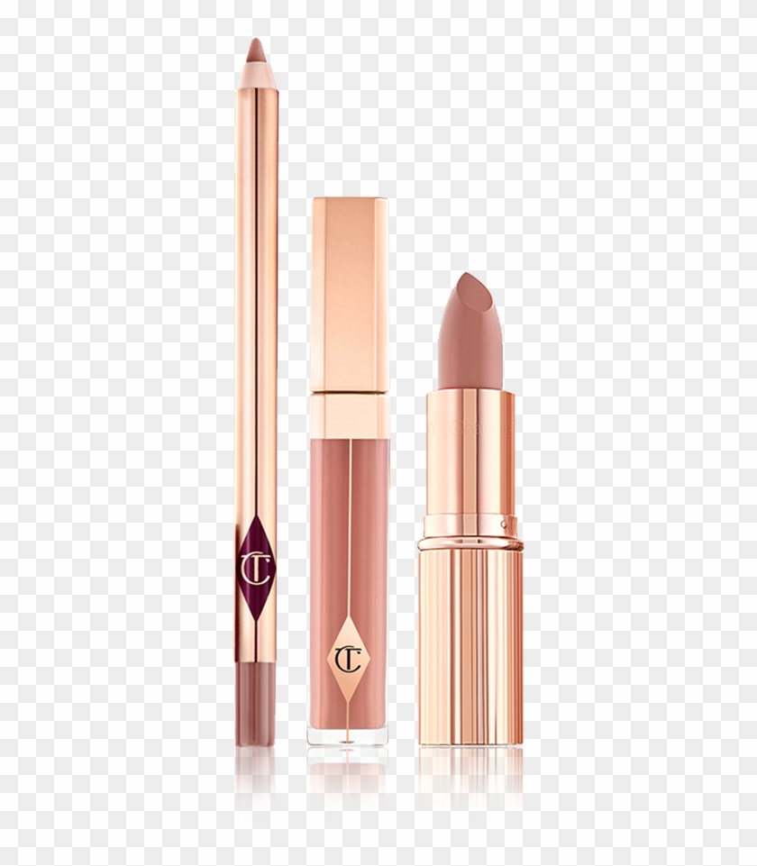 Nude Lipstick Kit - Lip Care Clipart