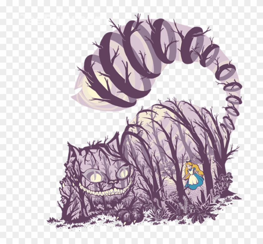 Alice, Alicia En El País De Las Maravillas, Gato De - Cheshire Cat Clipart #2894247