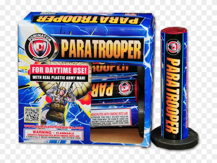 Paratroopers - Fireworks Clipart