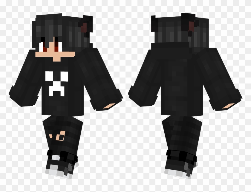 Black Creeper - Minecraft Abraham Lincoln Clipart