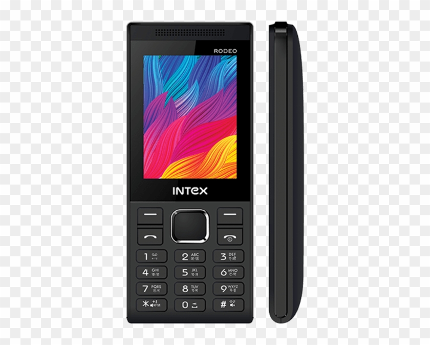 New Intex In - Keypad Mobile Phone Png Clipart #2895197