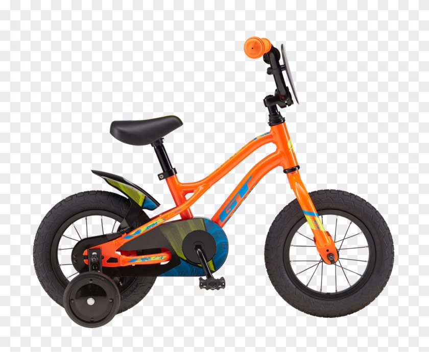 Young Boys Bike Clipart