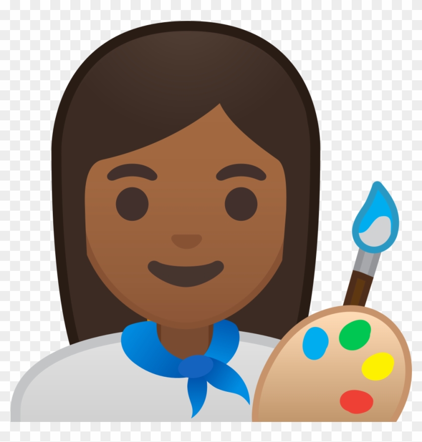 Download Svg Download Png - Emoji Artista Clipart #2896032