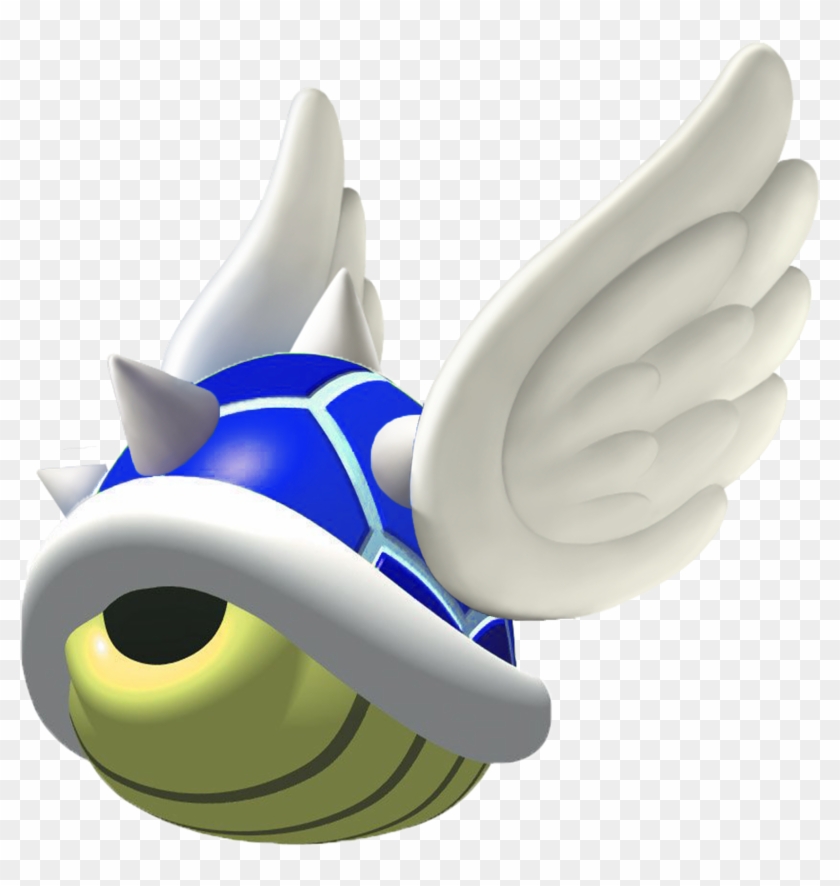 Blue Shell Png - Mario Kart 8 Deluxe Blue Shell Clipart #2896596