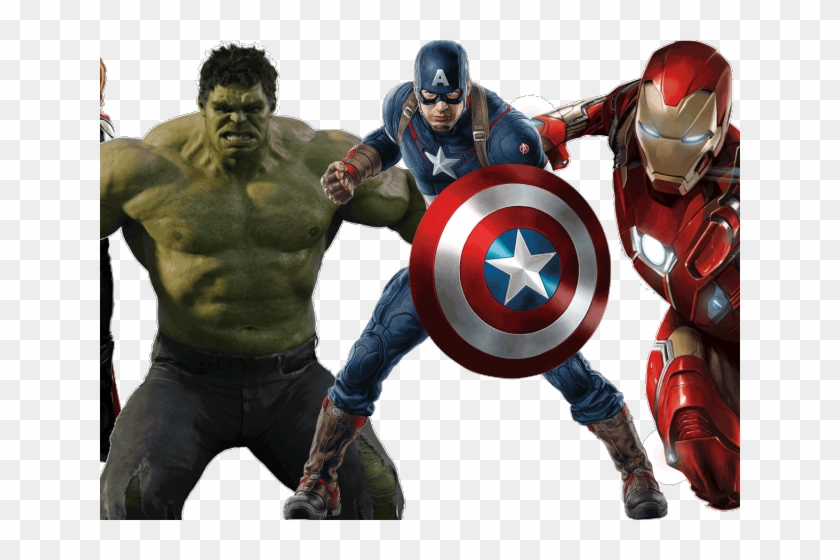 Captain America With Shield Clipart