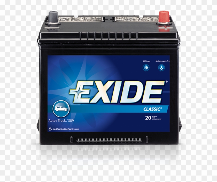 Inverter Battery Png Hd - Exide Battery 24 Clipart #2897188