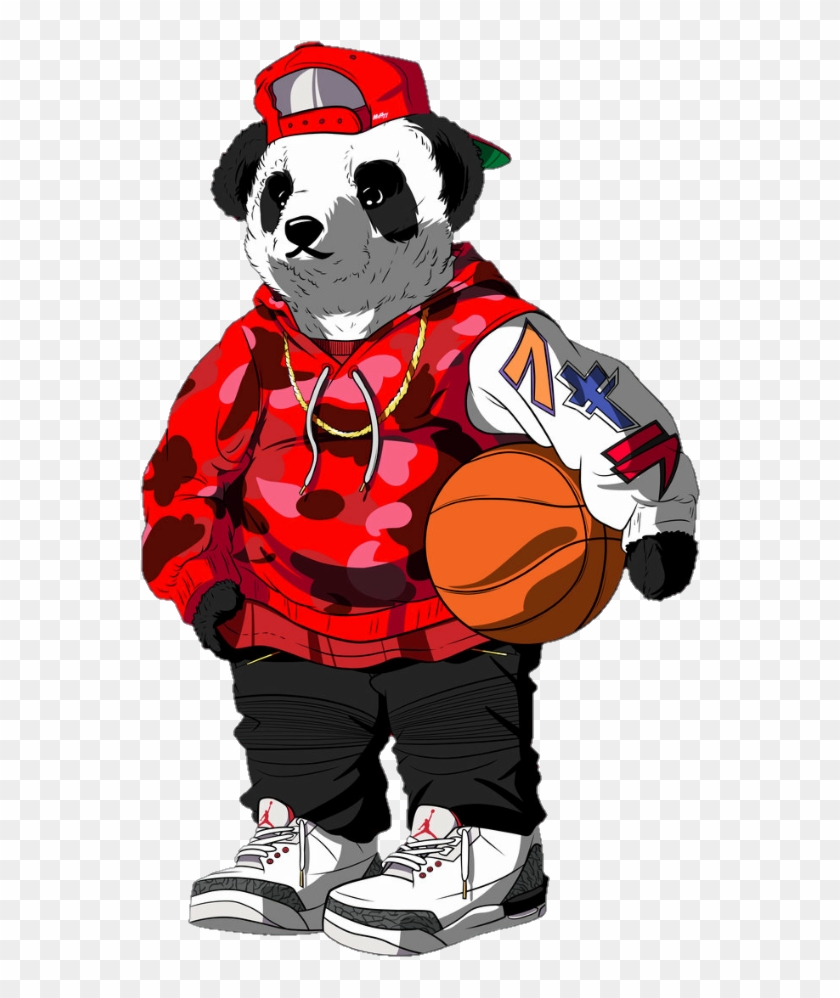 Sticker By Toonch - Supreme Panda Clipart