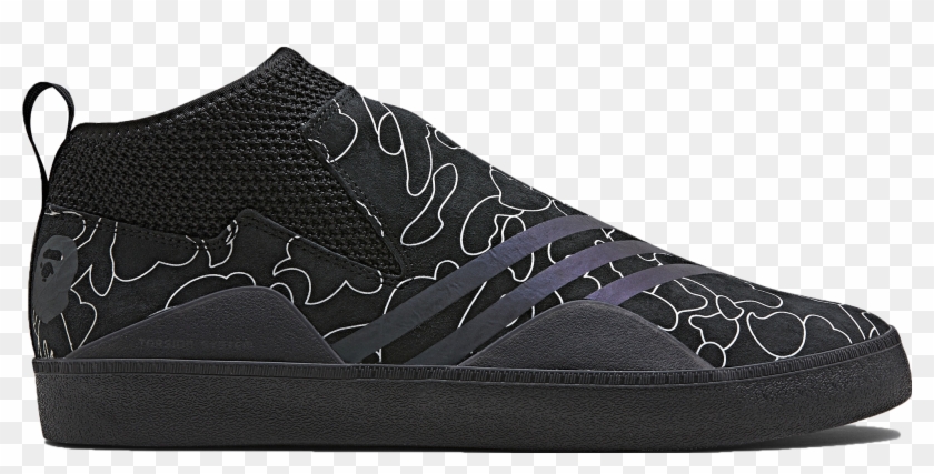 Bape X Adidas 3st - Basketball Shoe Clipart