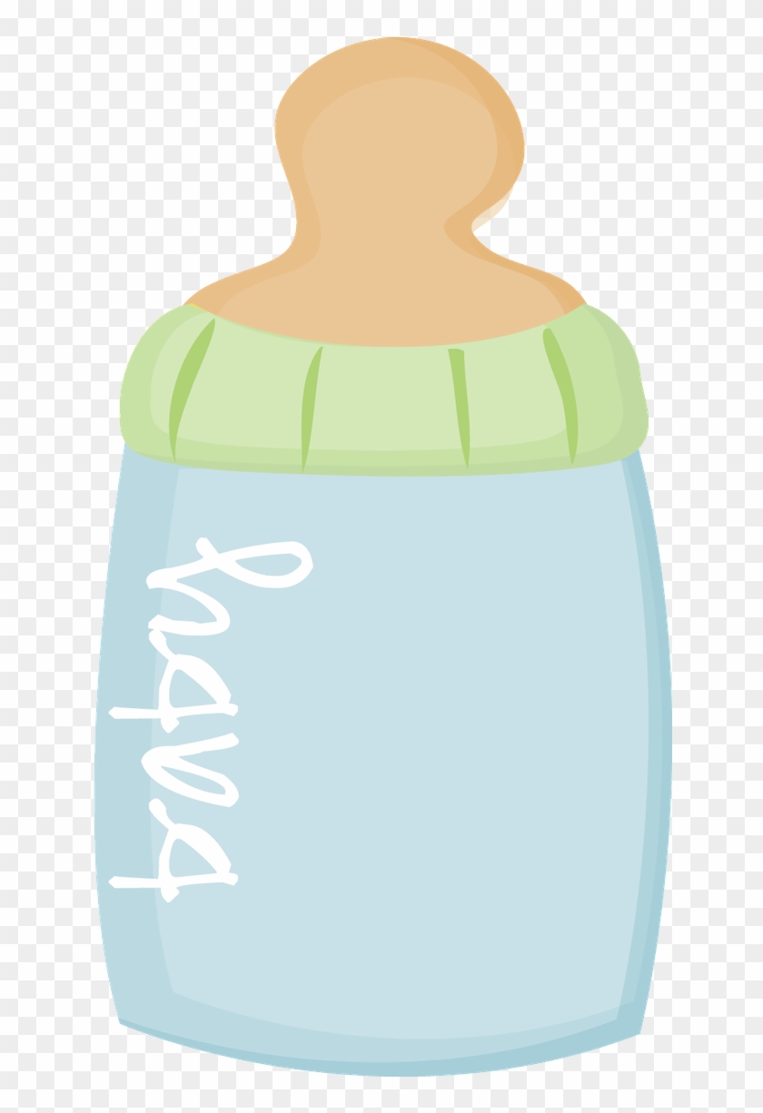 Baby Bottle Clip Art - Green Baby Bottle Clipart - Png Download