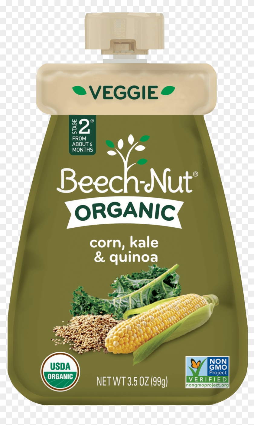 Organic Corn, Kale & Quinoa Pouch - Beech Nut Organic Pouch Clipart #2897784