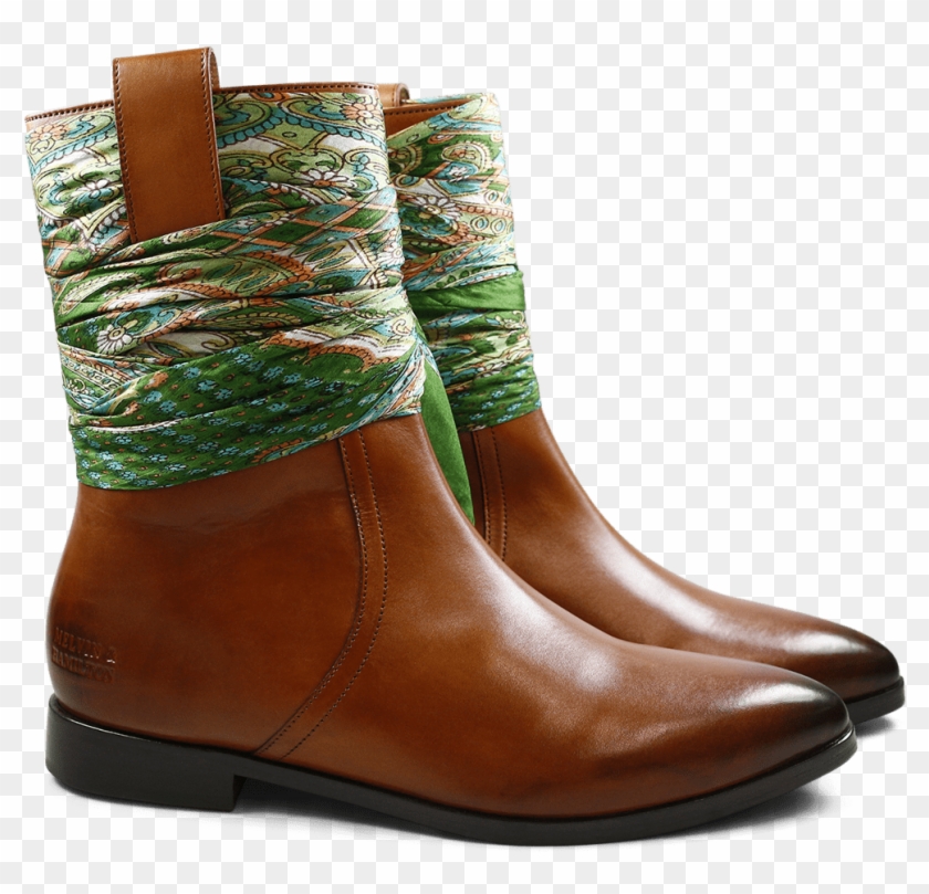 Ankle Boots Jessy 29 Crust Tan Silk Hrs Brown - Motorcycle Boot Clipart