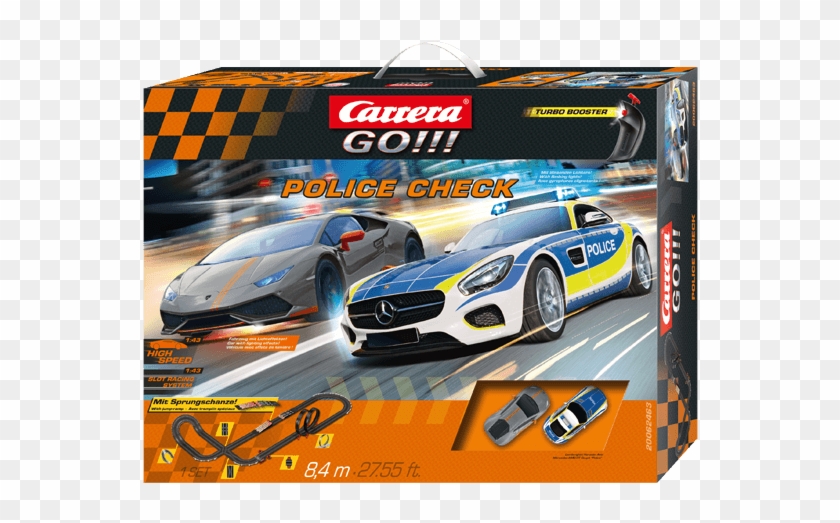 Carrera Go Police Check Clipart