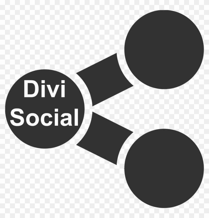 Divi Social Allows You To Add Up To 20 Additional Social - Circle Clipart #2898645