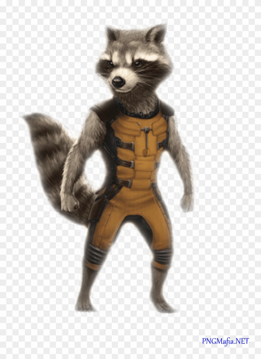 [view / Save Png Image] - Marvel Guardians Of The Galaxy Rocket Raccoon Clipart