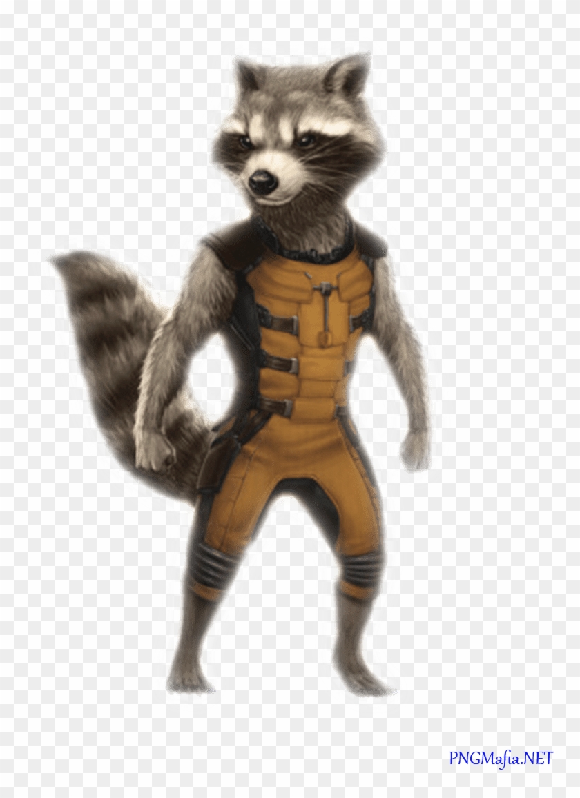 [view / Save Png Image] - Marvel Guardians Of The Galaxy Rocket Raccoon Clipart #2898647